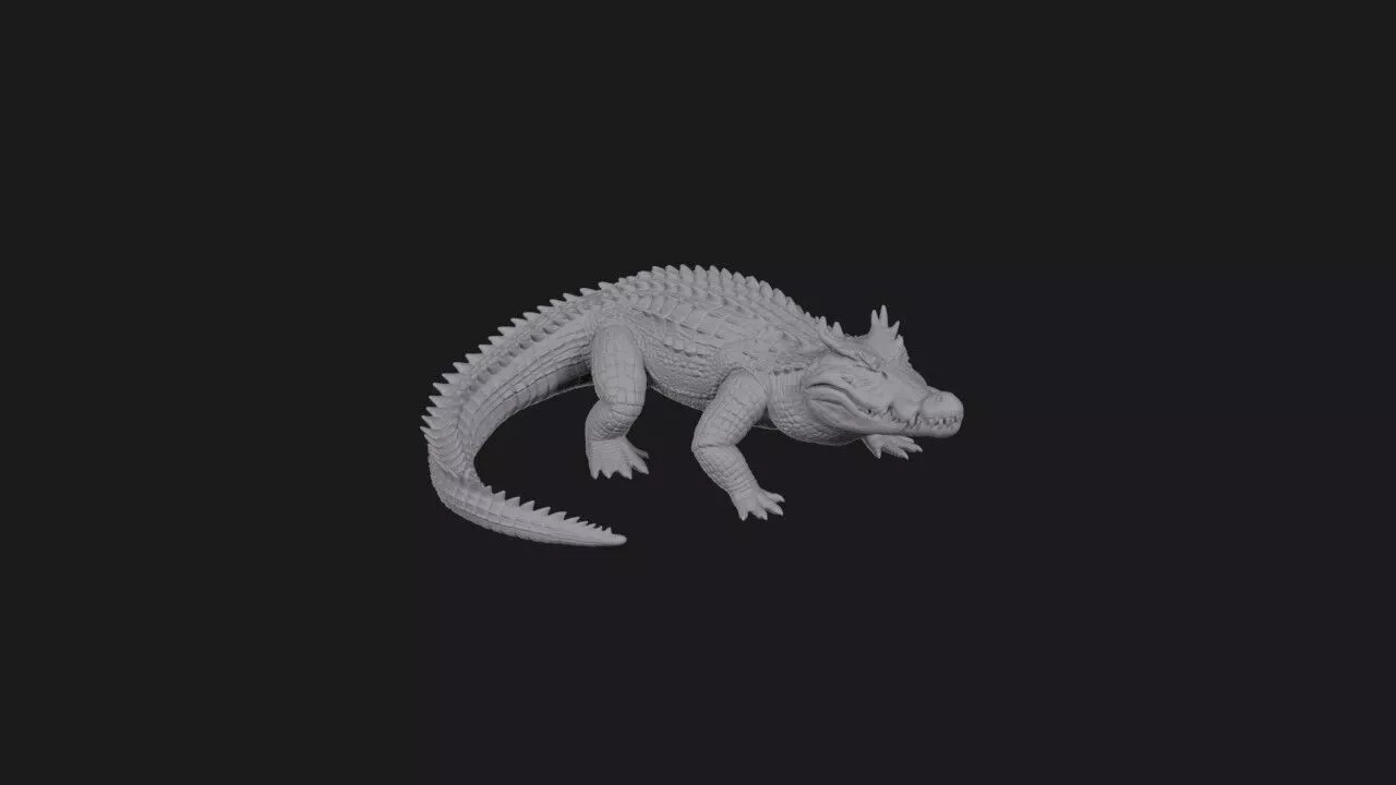 Alligoth the Swampjaw Tyrant 3D print model