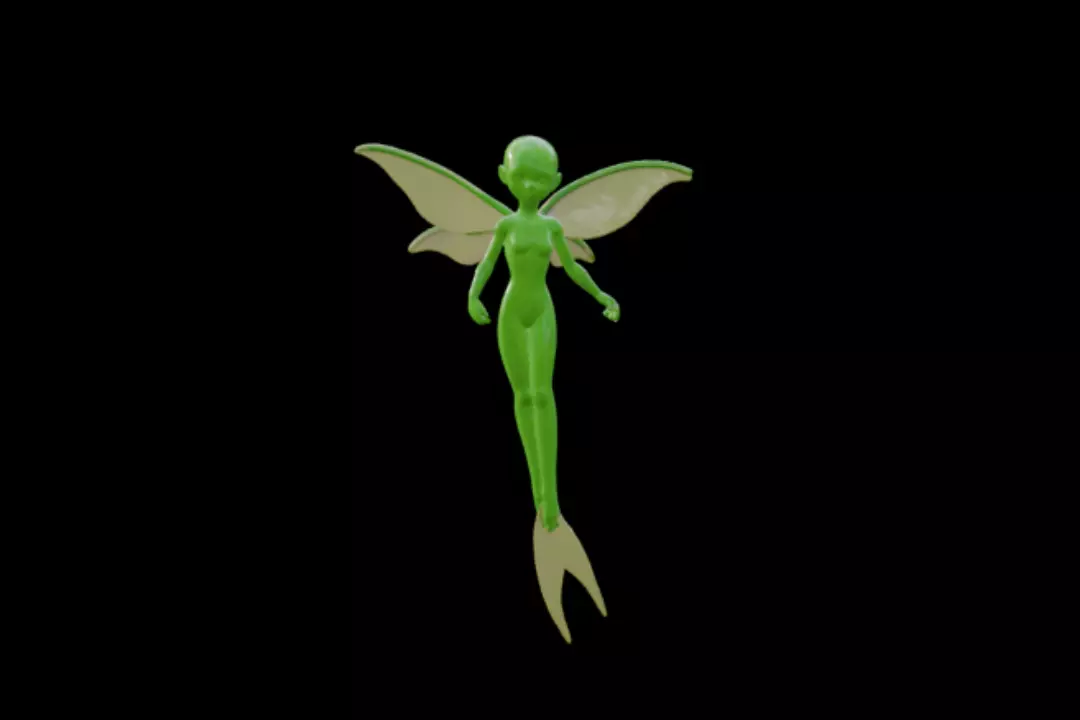 Green Sylph Free 3D model