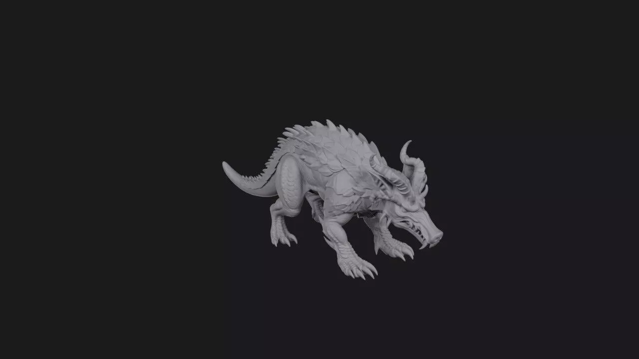 Aardclaw the Burrowing Terror 3D print model