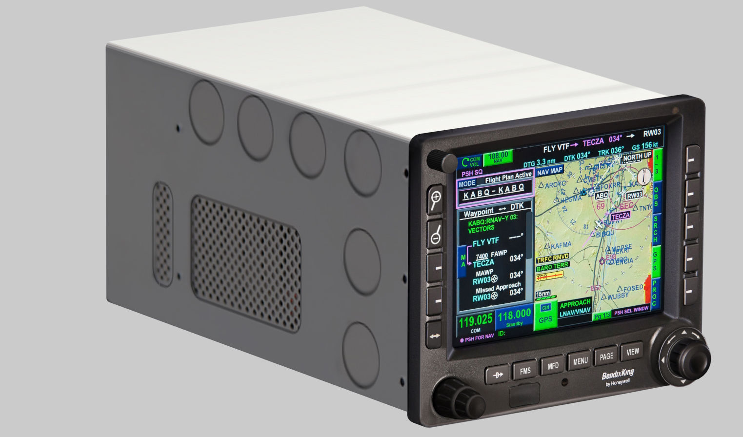 Bendix King KSN-770 multifunction Integrated Navigator Low-poly 3D model_5