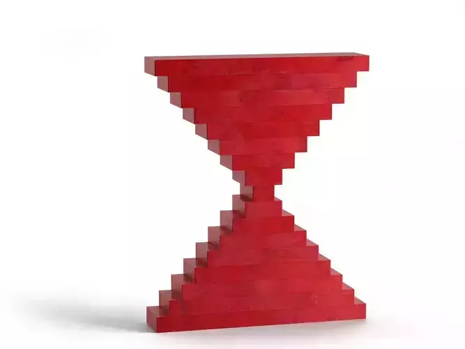 Hour Rose Sculpture 3D model