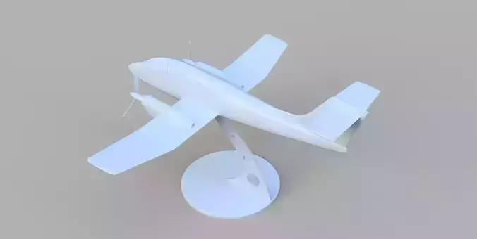 FMA IA 58 Pucara Argentina stl  3D print model