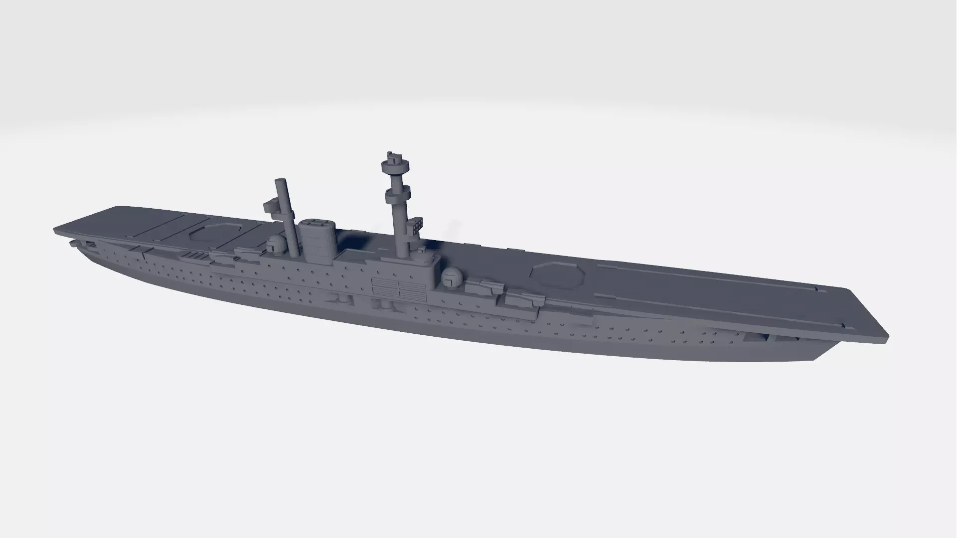 180000 tonned Flugzeugkreuzer Design 3D print model