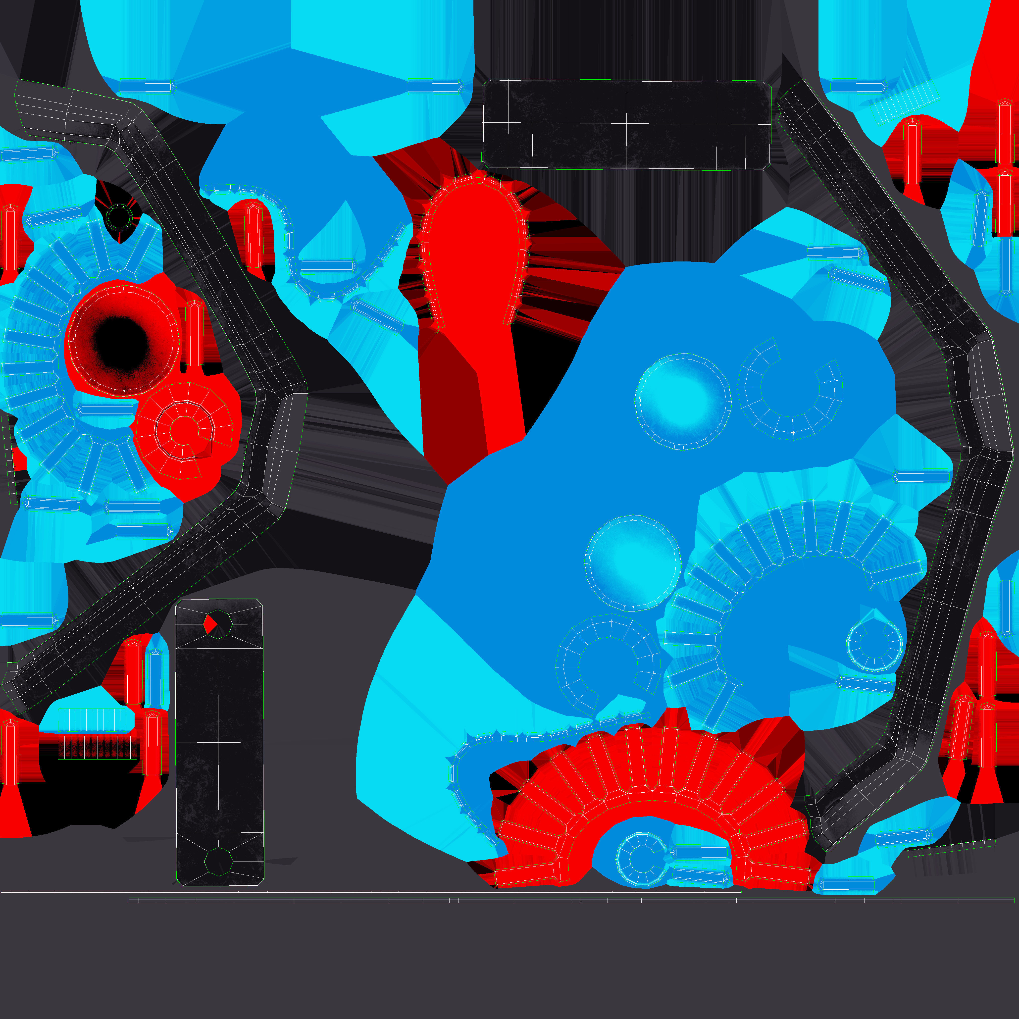 Cutting torch 3D model_12