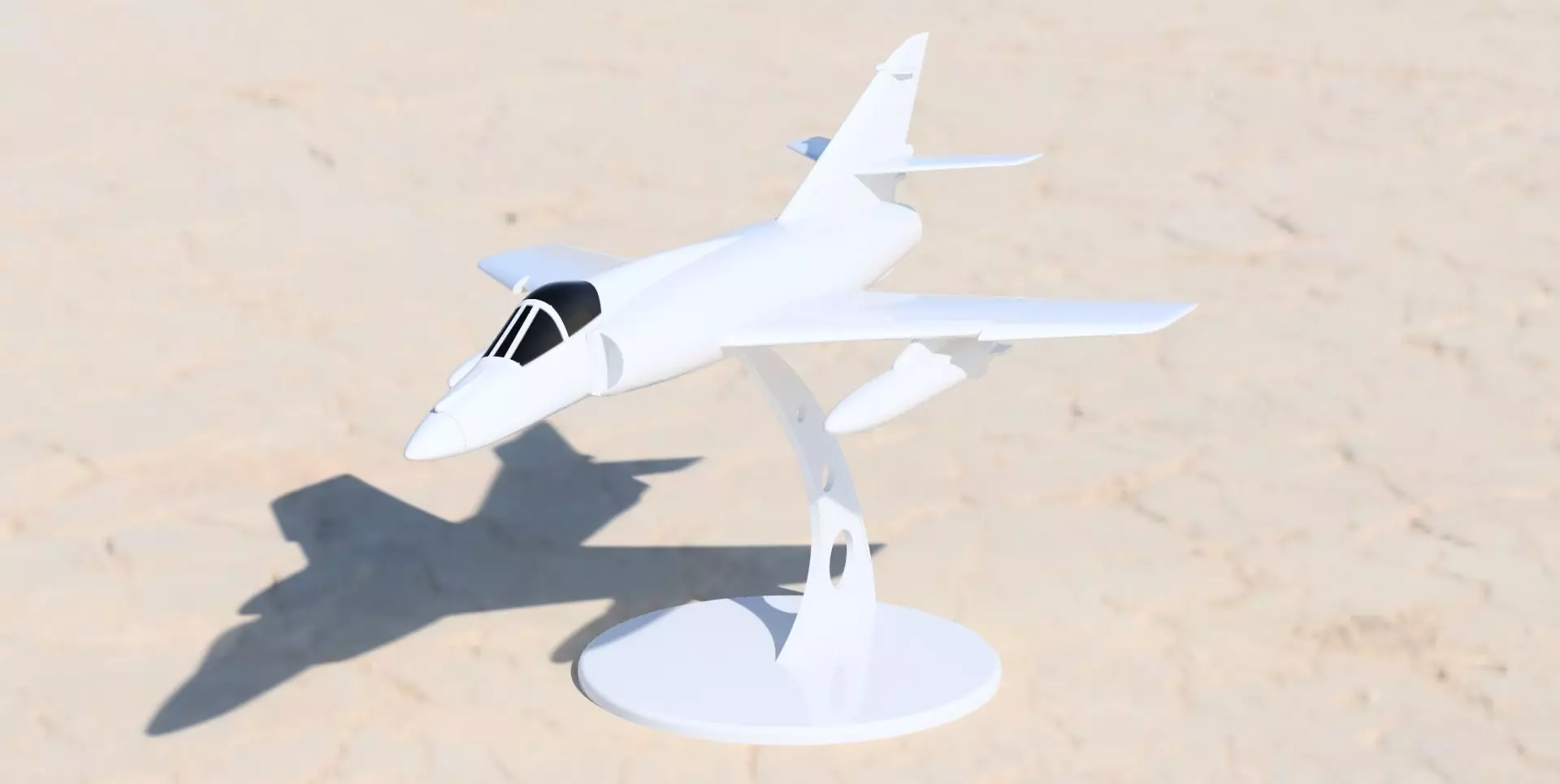 Dassault Breguet Super Etendard 3D print model