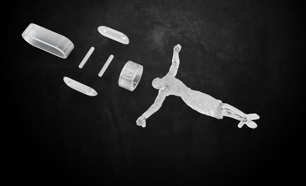 Cross with a tree  64  3D print model_11