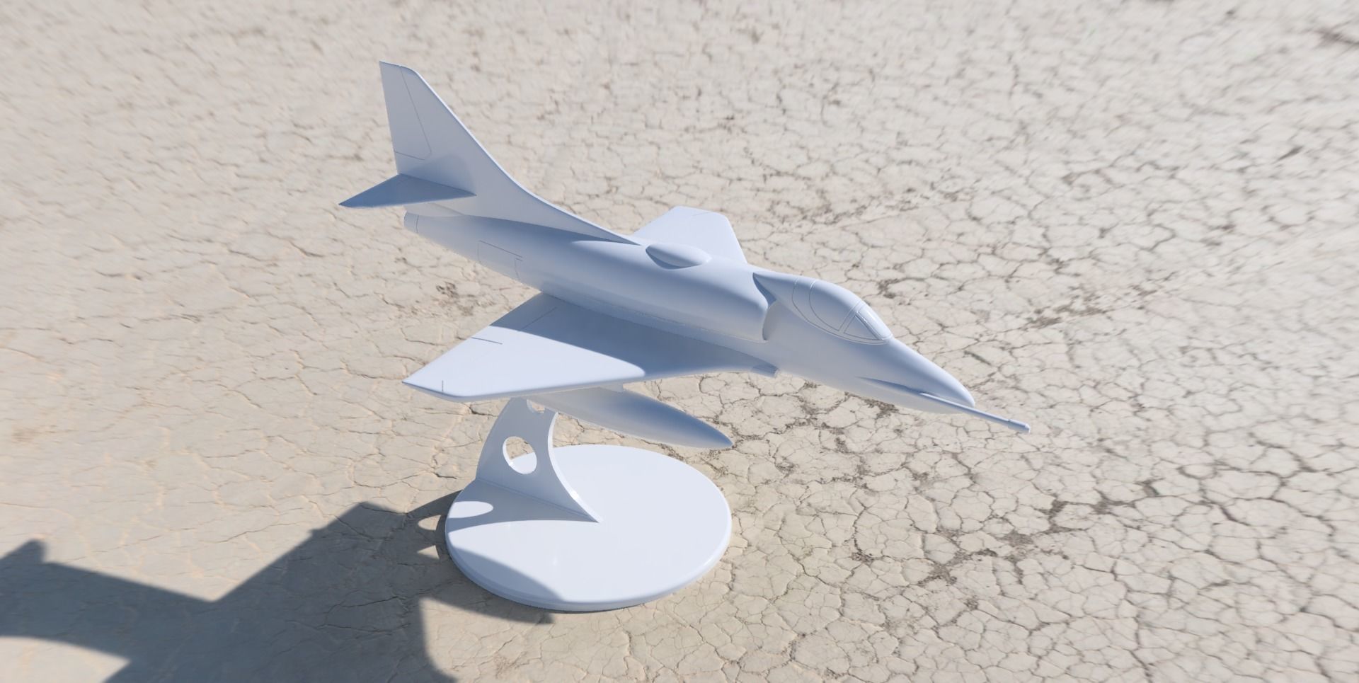 Douglas A-4 Skyhawk Argentina 3D print model_2