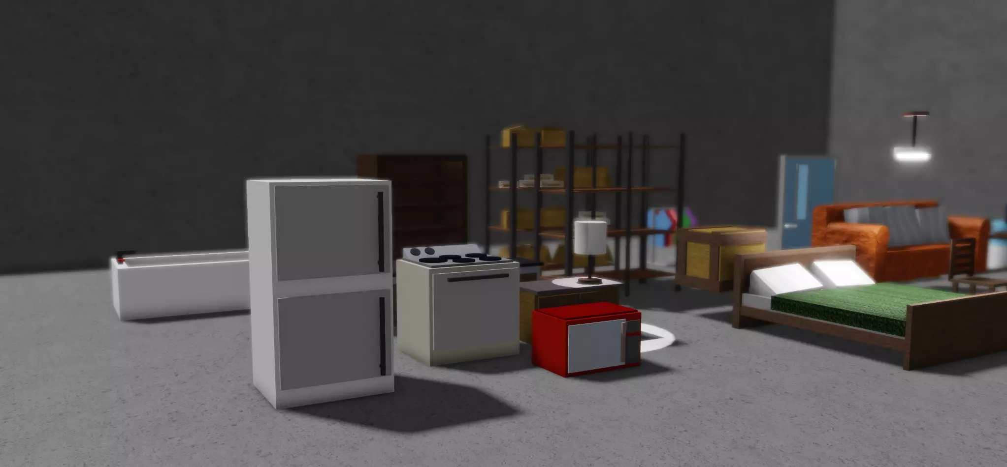 Roblox Household Prop Pack Free low-poly 3D model