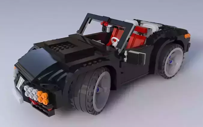 Lego car racing