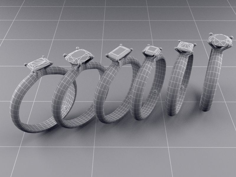 Ring Nela Collection 3D model_3