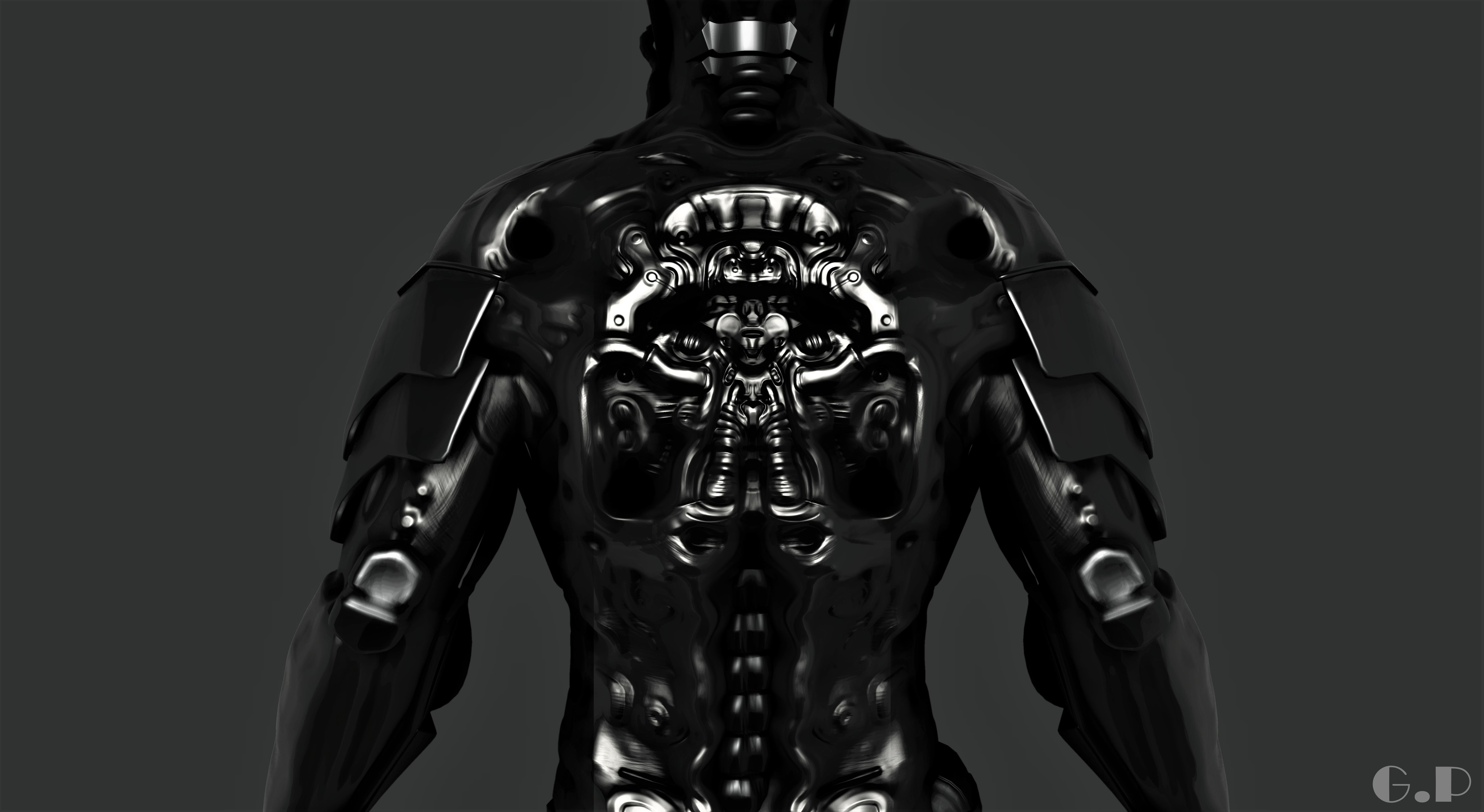 Titanium Armor Free 3D model_9