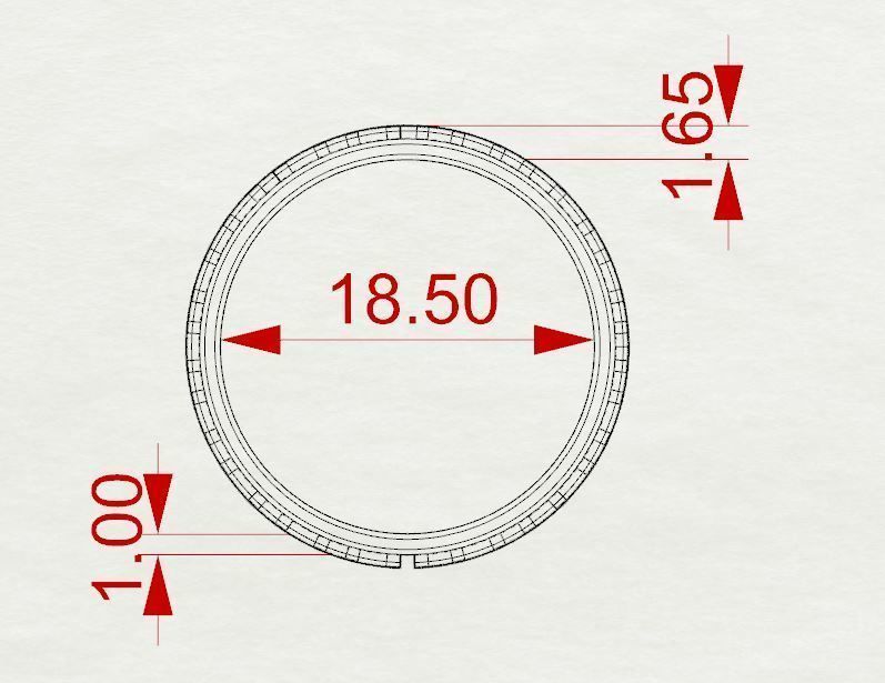 Ring Silver 3D print model_3