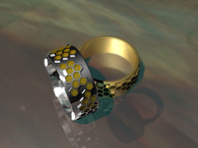 Ring Silver 3D print model_13