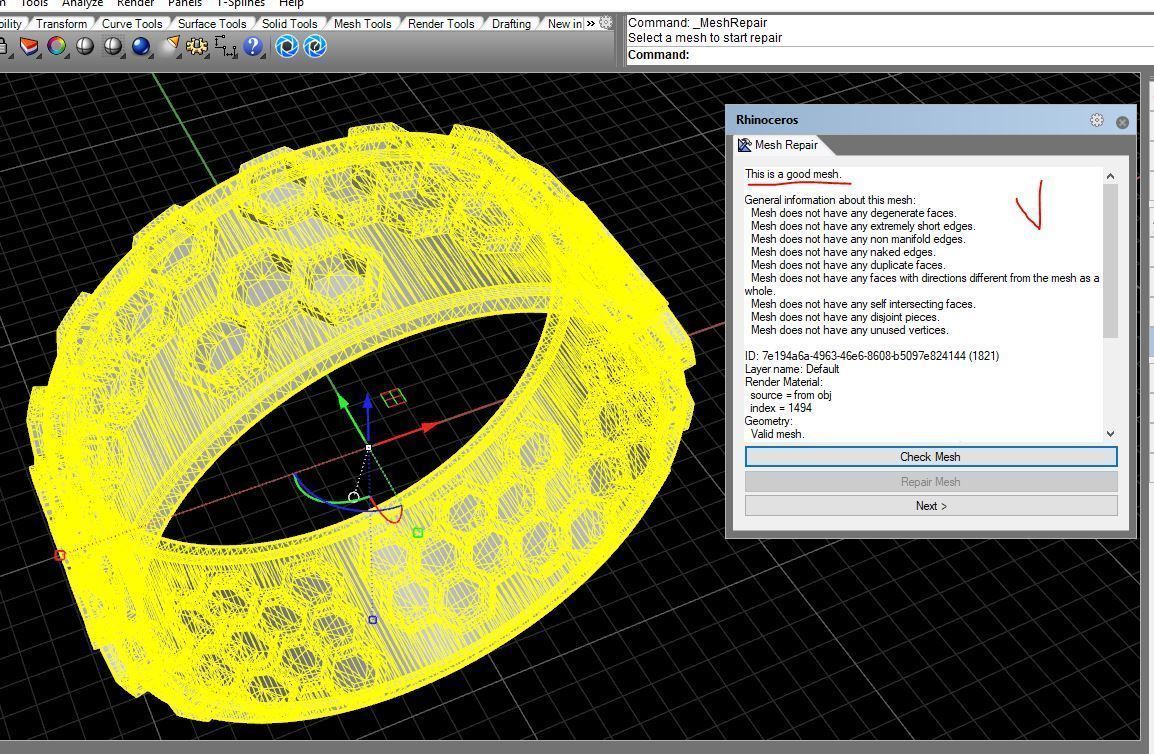 Ring Silver 3D print model_7