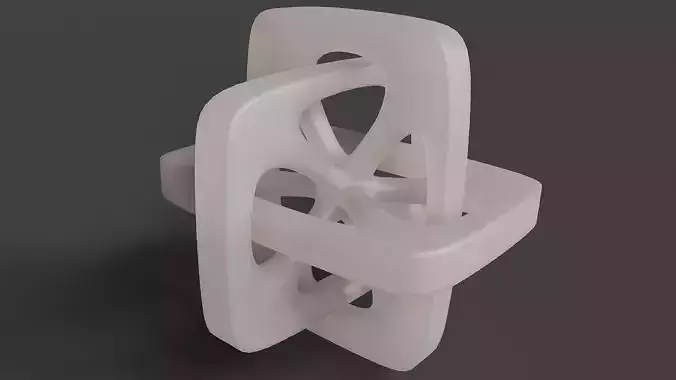 Borromean Nexus 3D print model