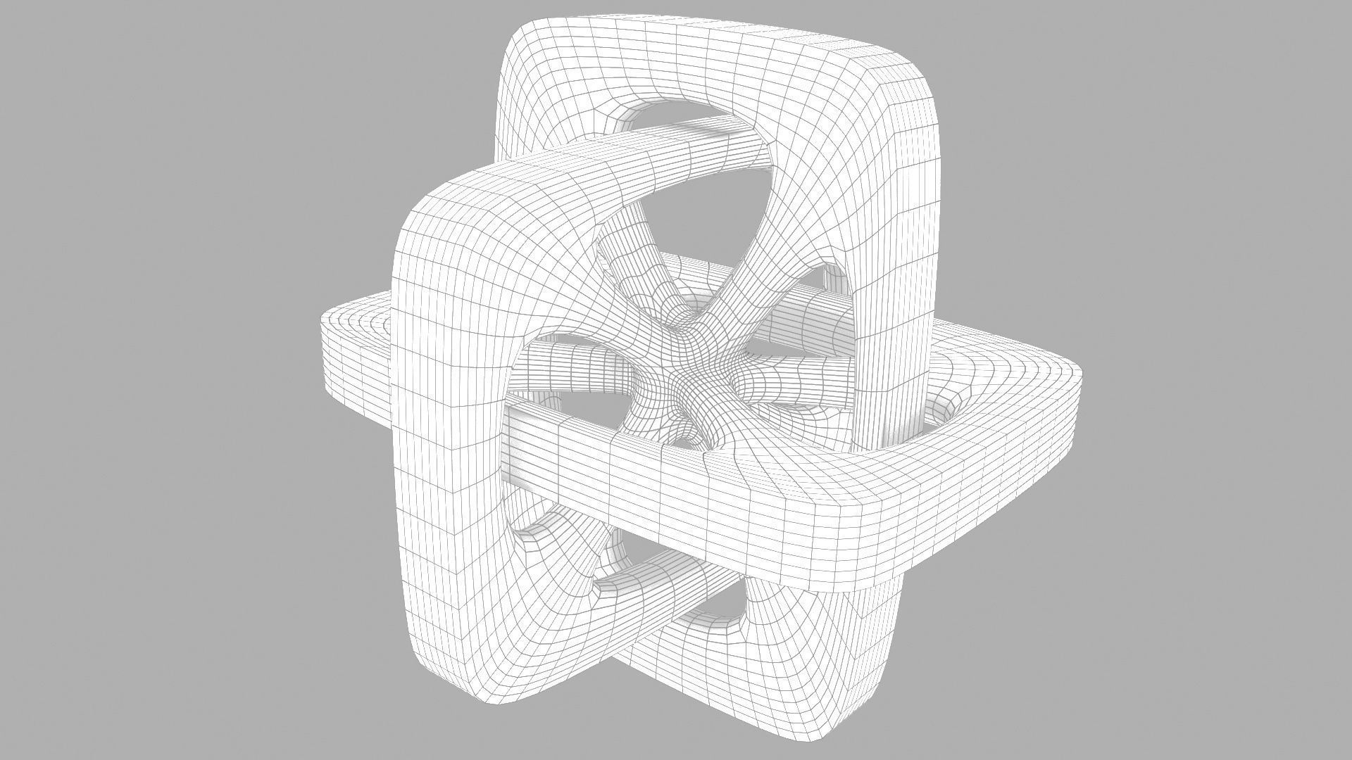 Borromean Nexus 3D print model_4