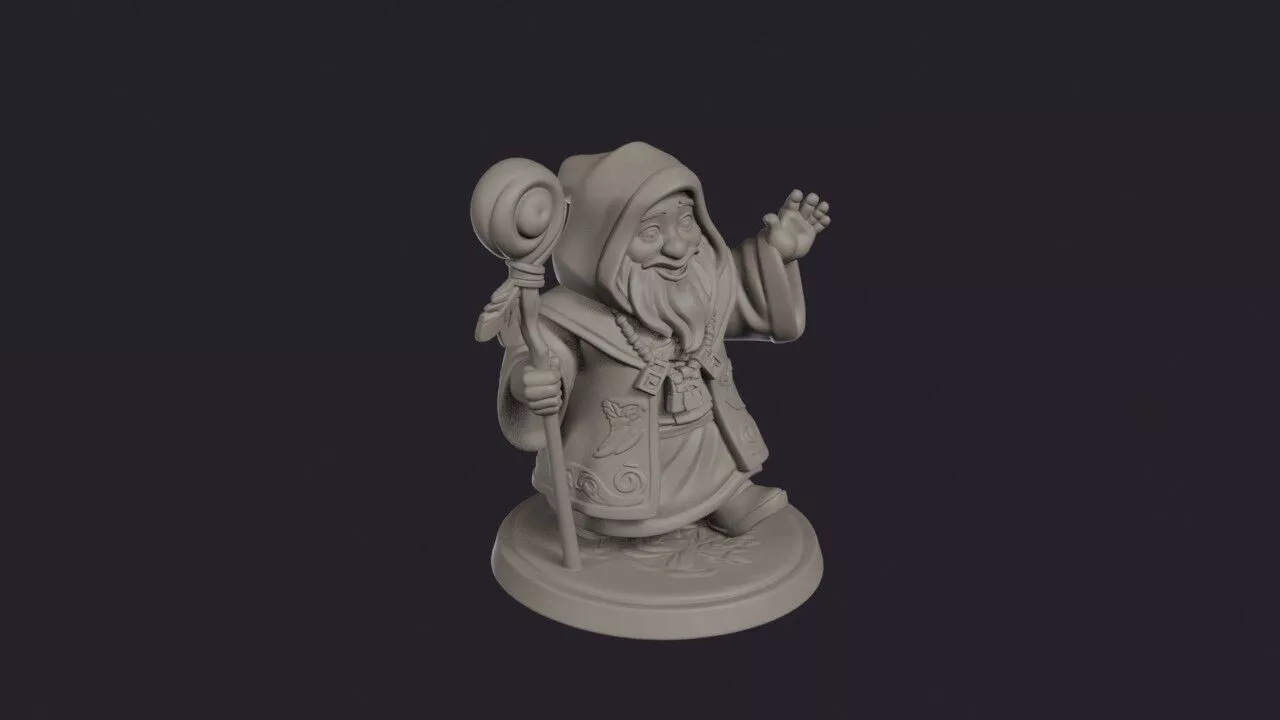 Spirit Priest Mystic Elder 3D print model