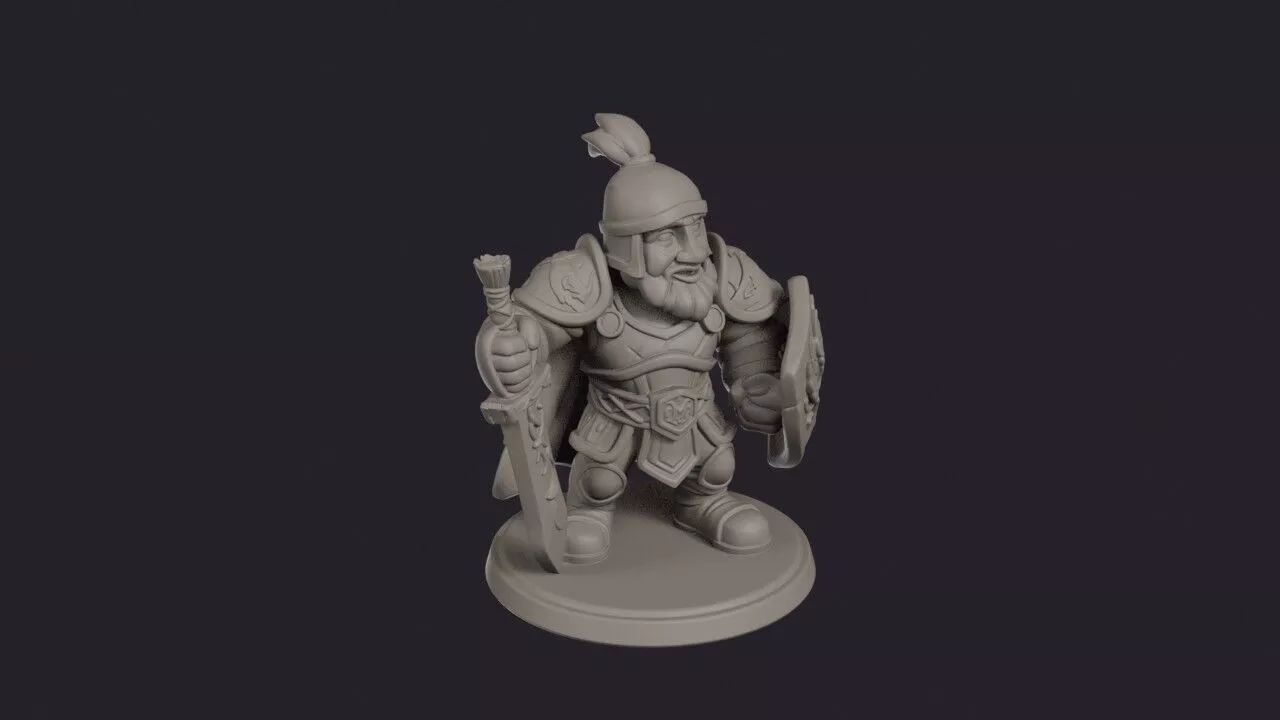 Jungle Paladin Verdant Knight 3D print model