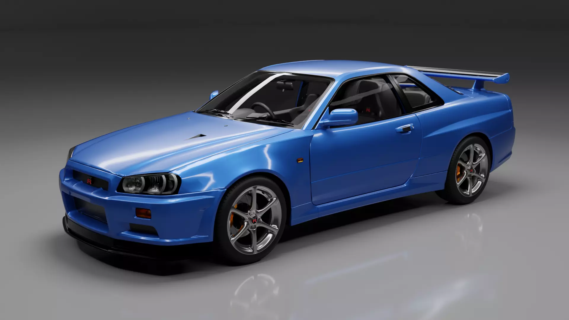 Nissan Skyline GT-R 3D model