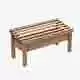 Fruits Wooden Table Low-poly 3D model 7