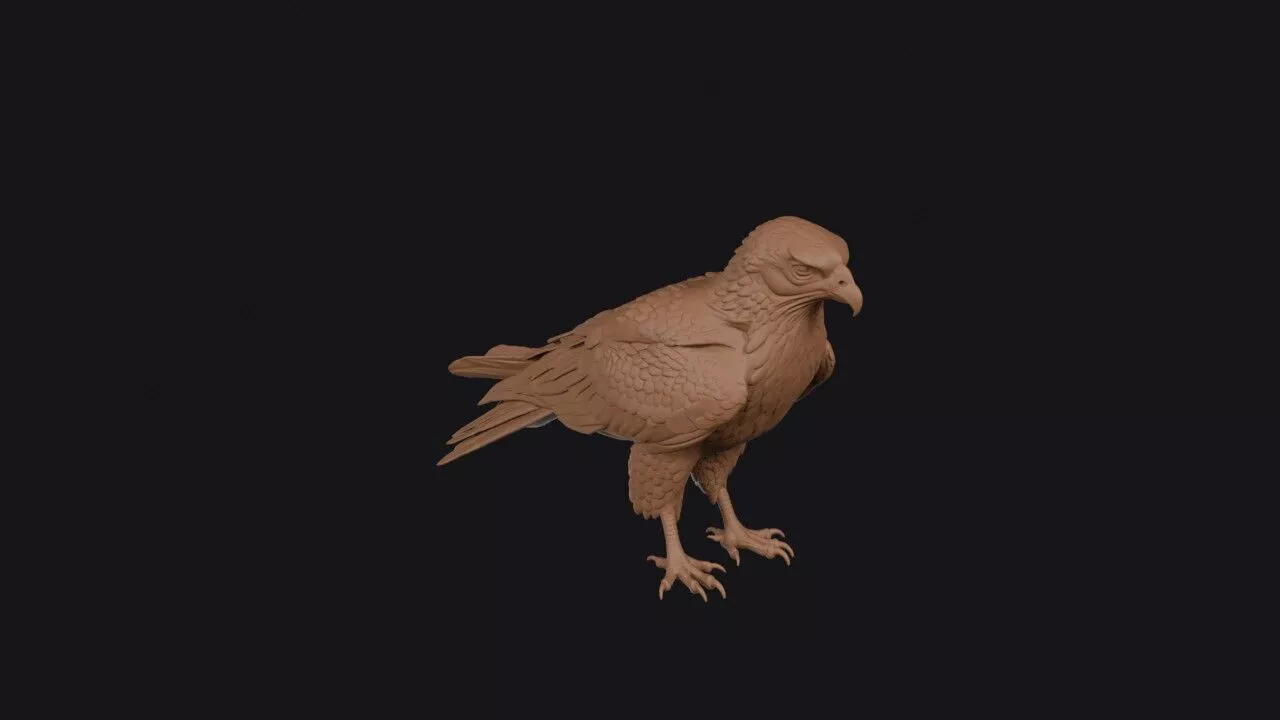 Kite Bird 3D print model