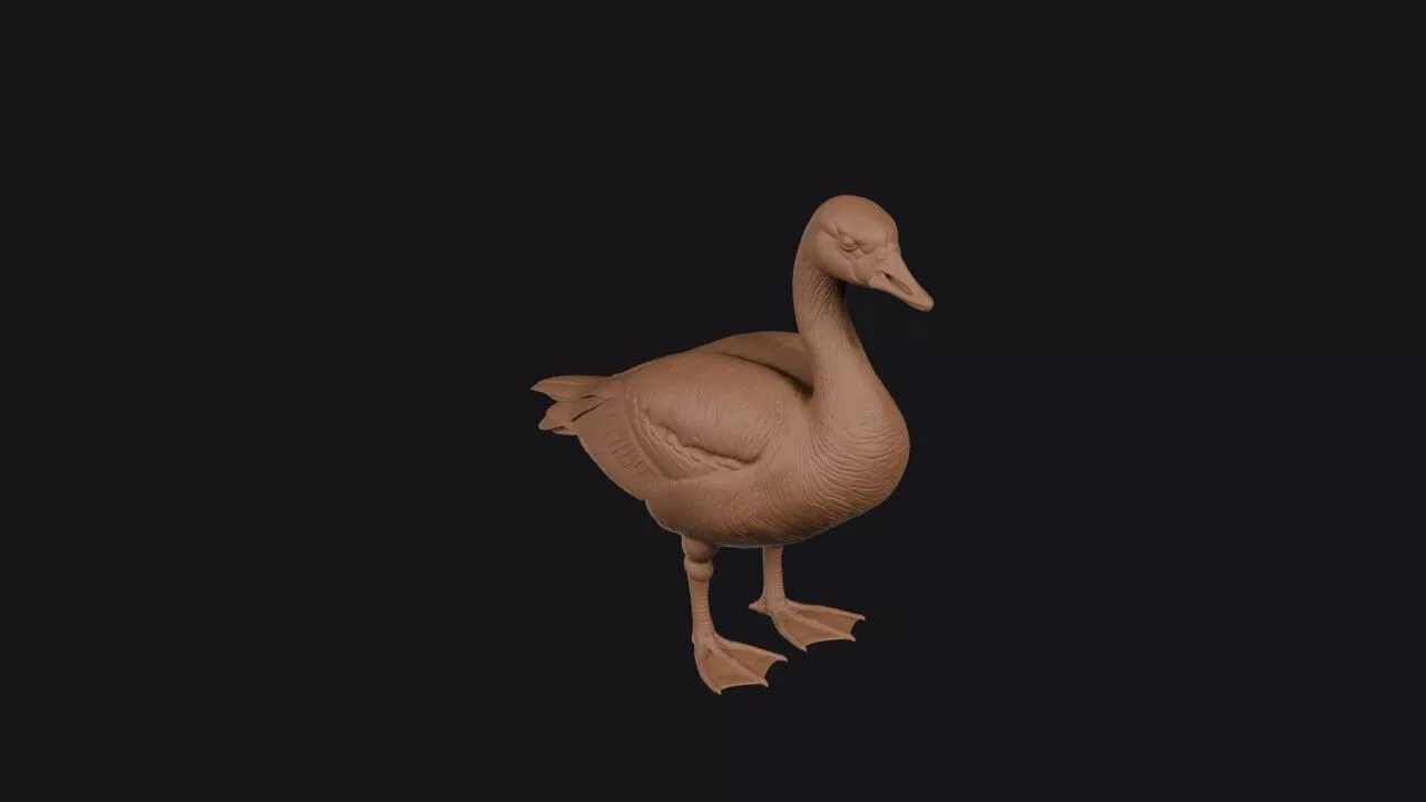 Goose 3D print model