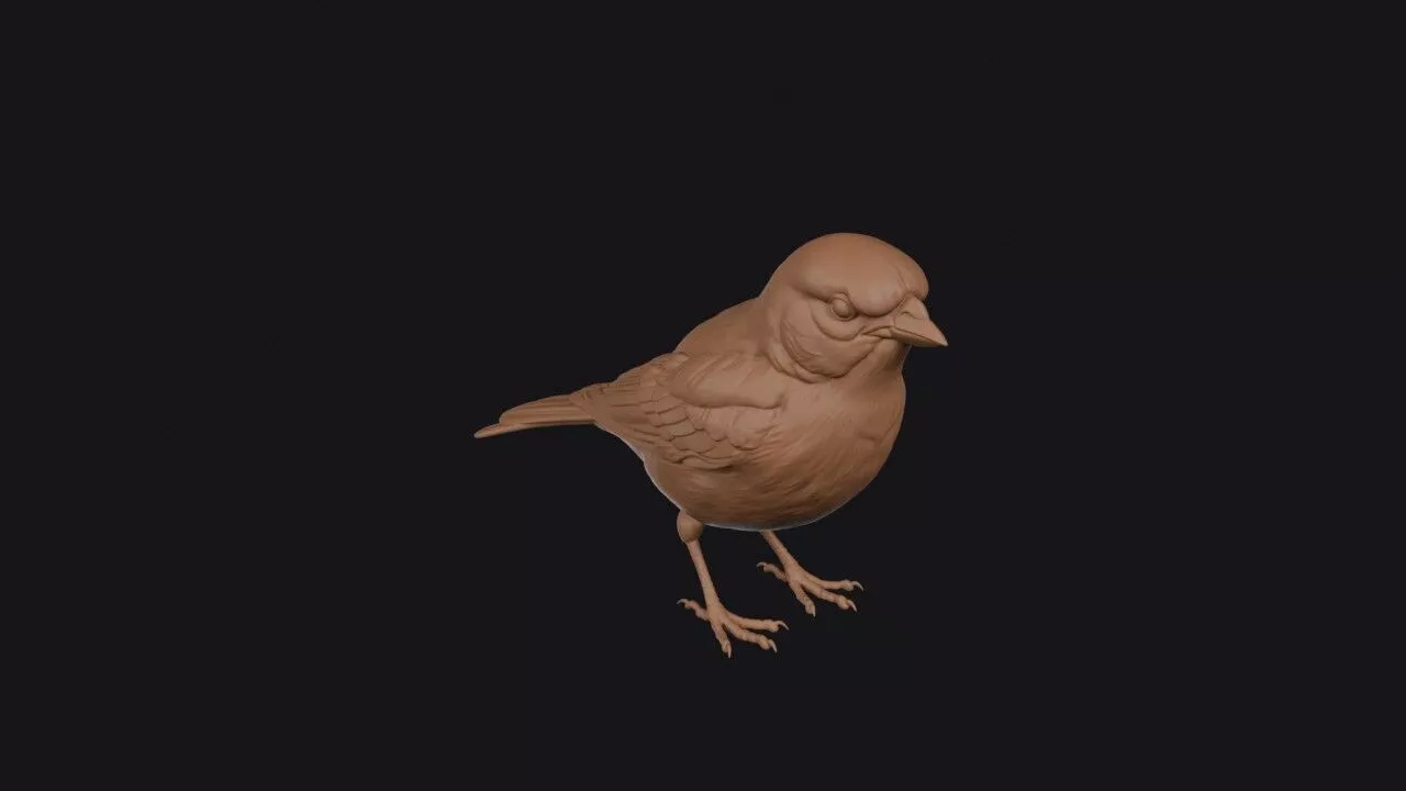 Finch 3D print model