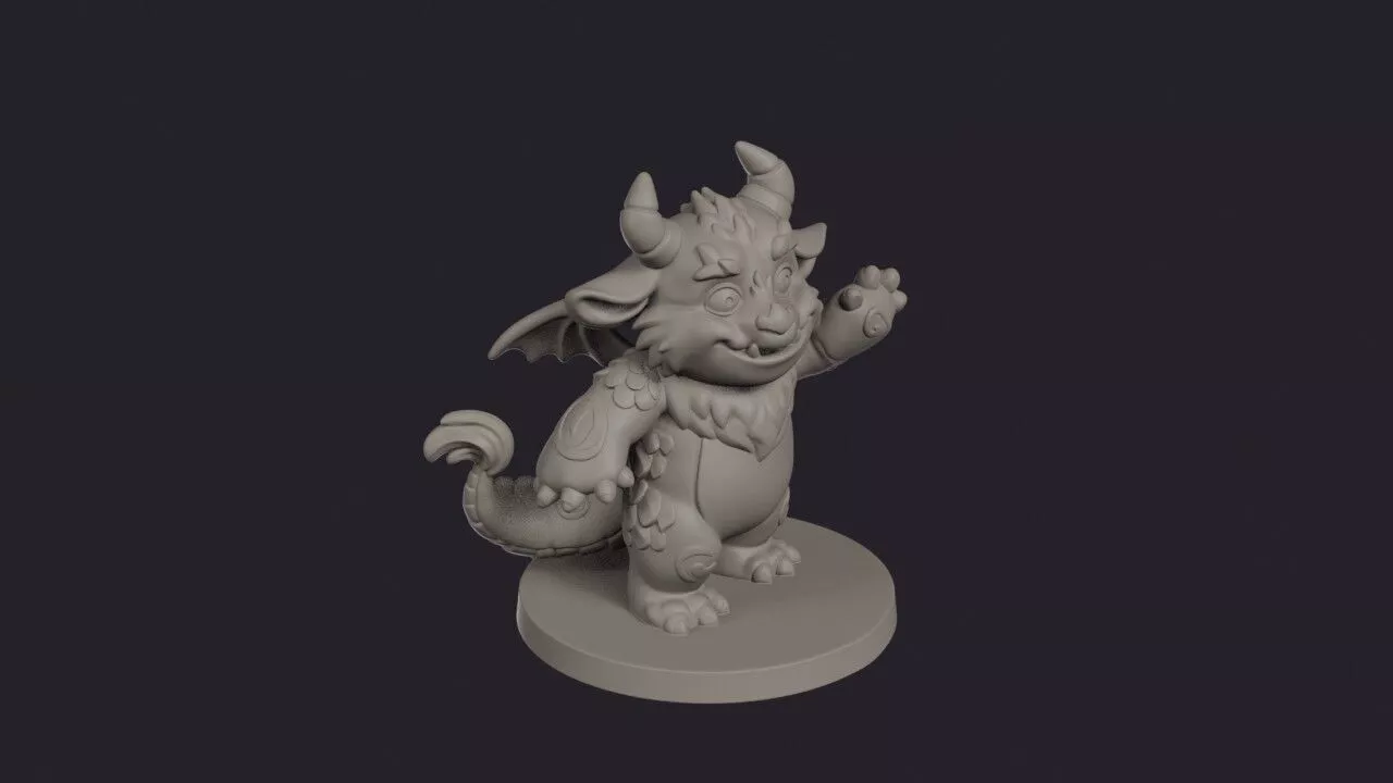 Demon Beast Infernal Brute 3D print model