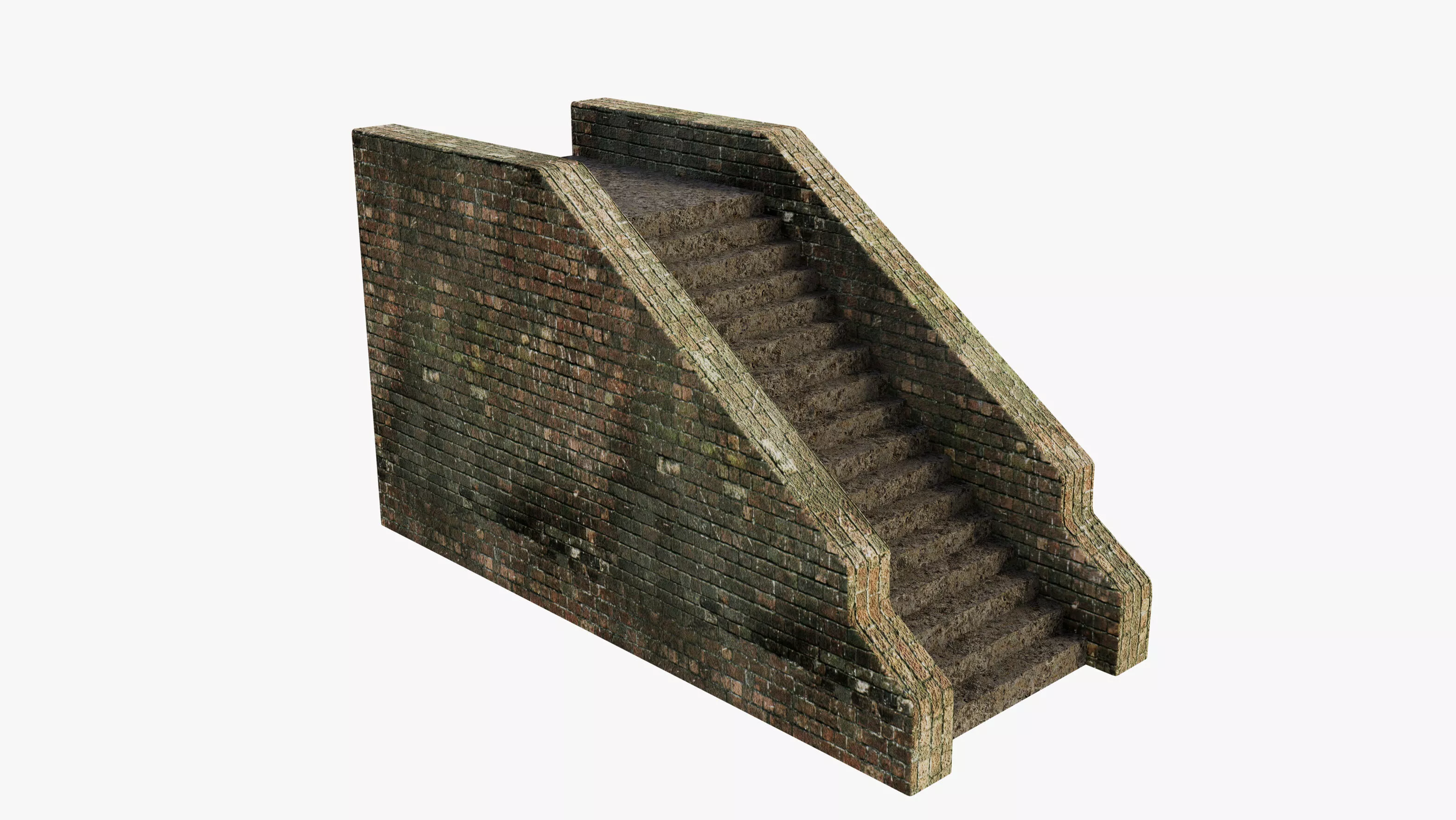 Free Old Stair Free 3D model