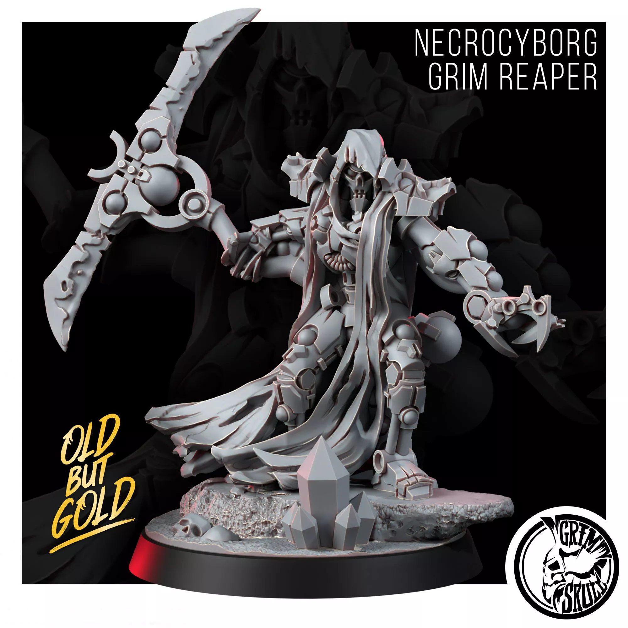 NECROCYBORG GRIM REAPER 3D model