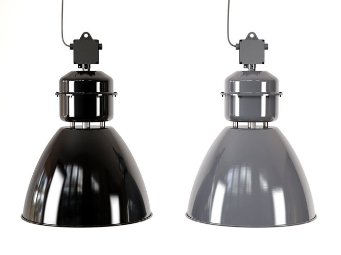 Volumen industrial pendant light 3D model