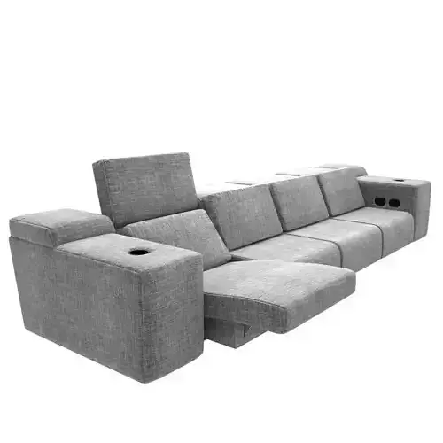 cineak strato seating for media living room 3D model