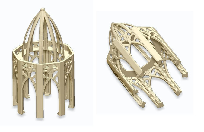 GOTHIC ELEMENTS 2 3D print model