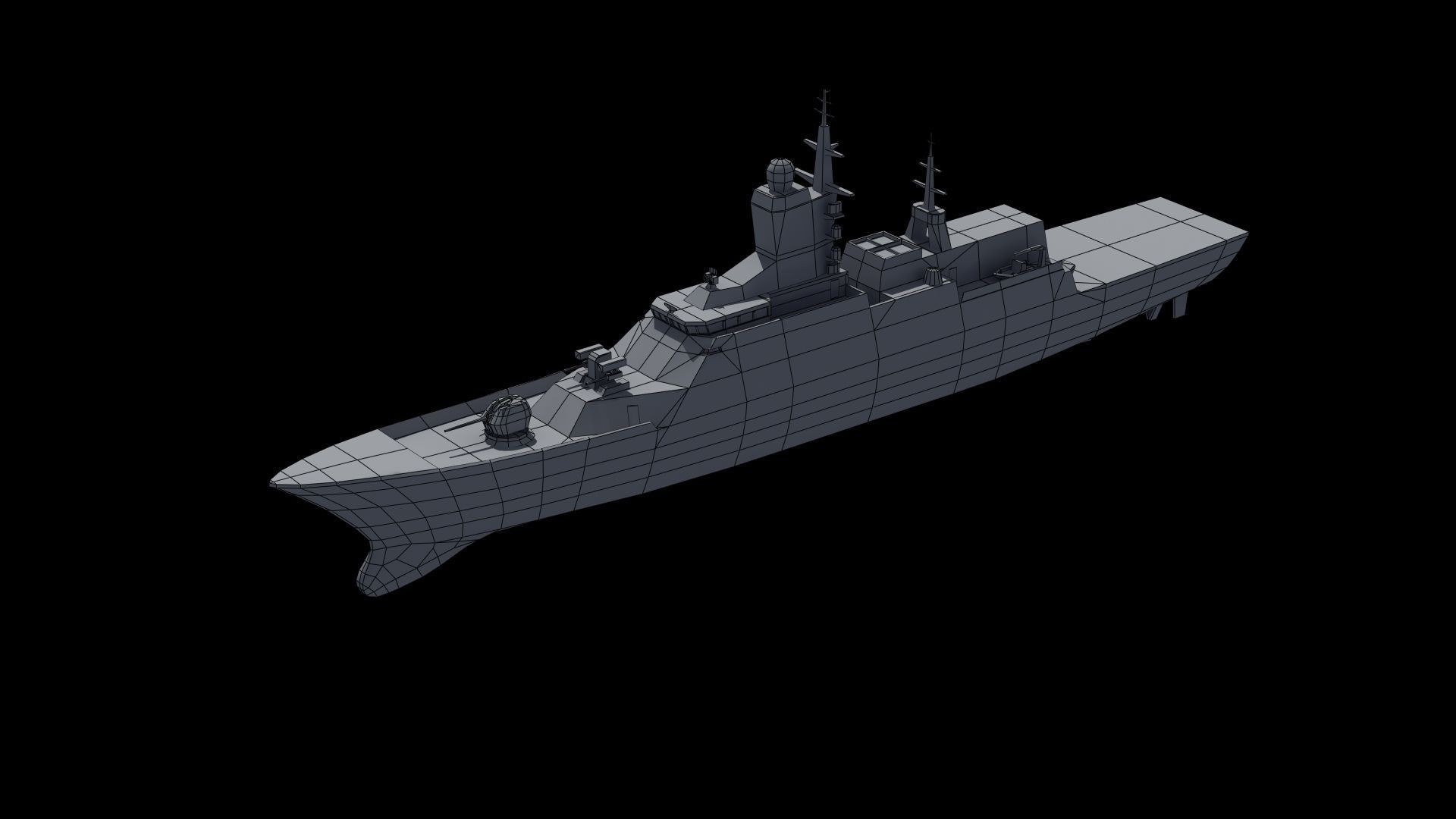 Russian Corvette 3D model_40