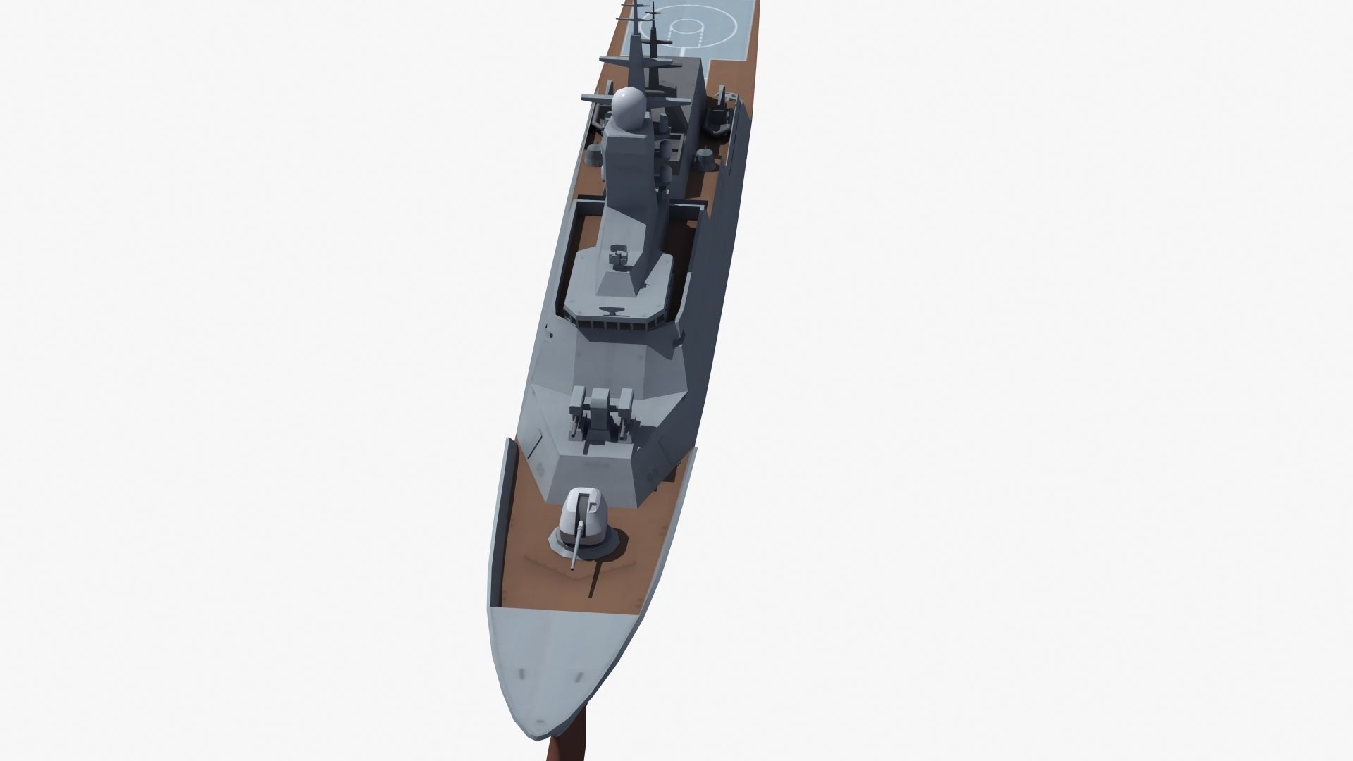 Russian Corvette 3D model_22