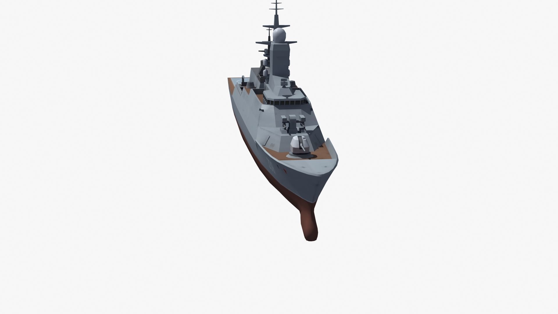 Russian Corvette 3D model_33