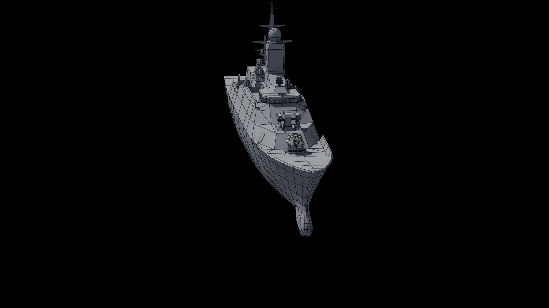 Russian Corvette 3D model_52
