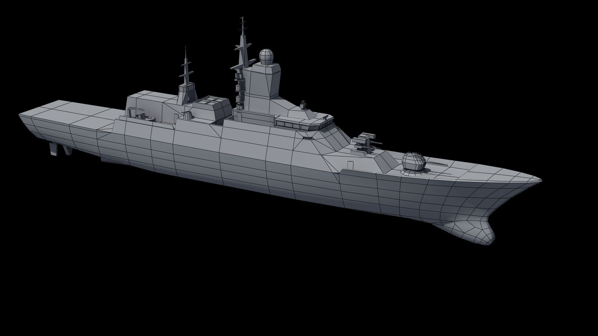 Russian Corvette 3D model_49
