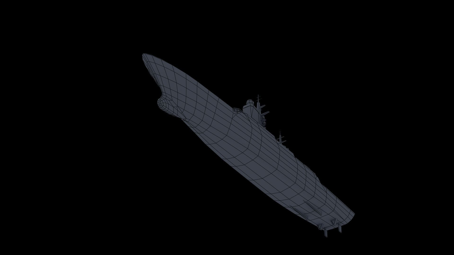 Russian Corvette 3D model_54