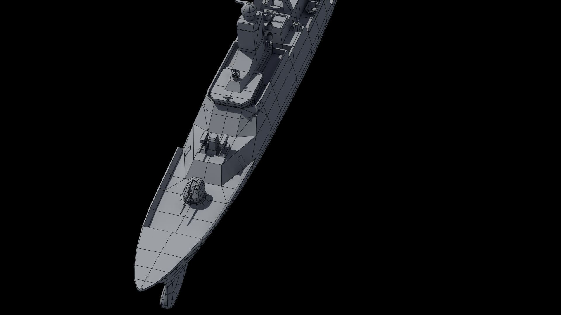 Russian Corvette 3D model_45