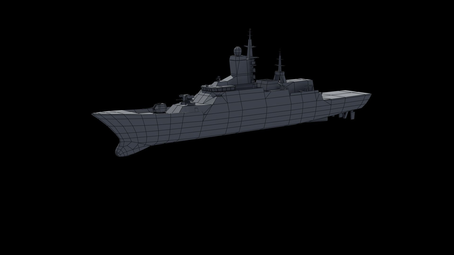 Russian Corvette 3D model_44
