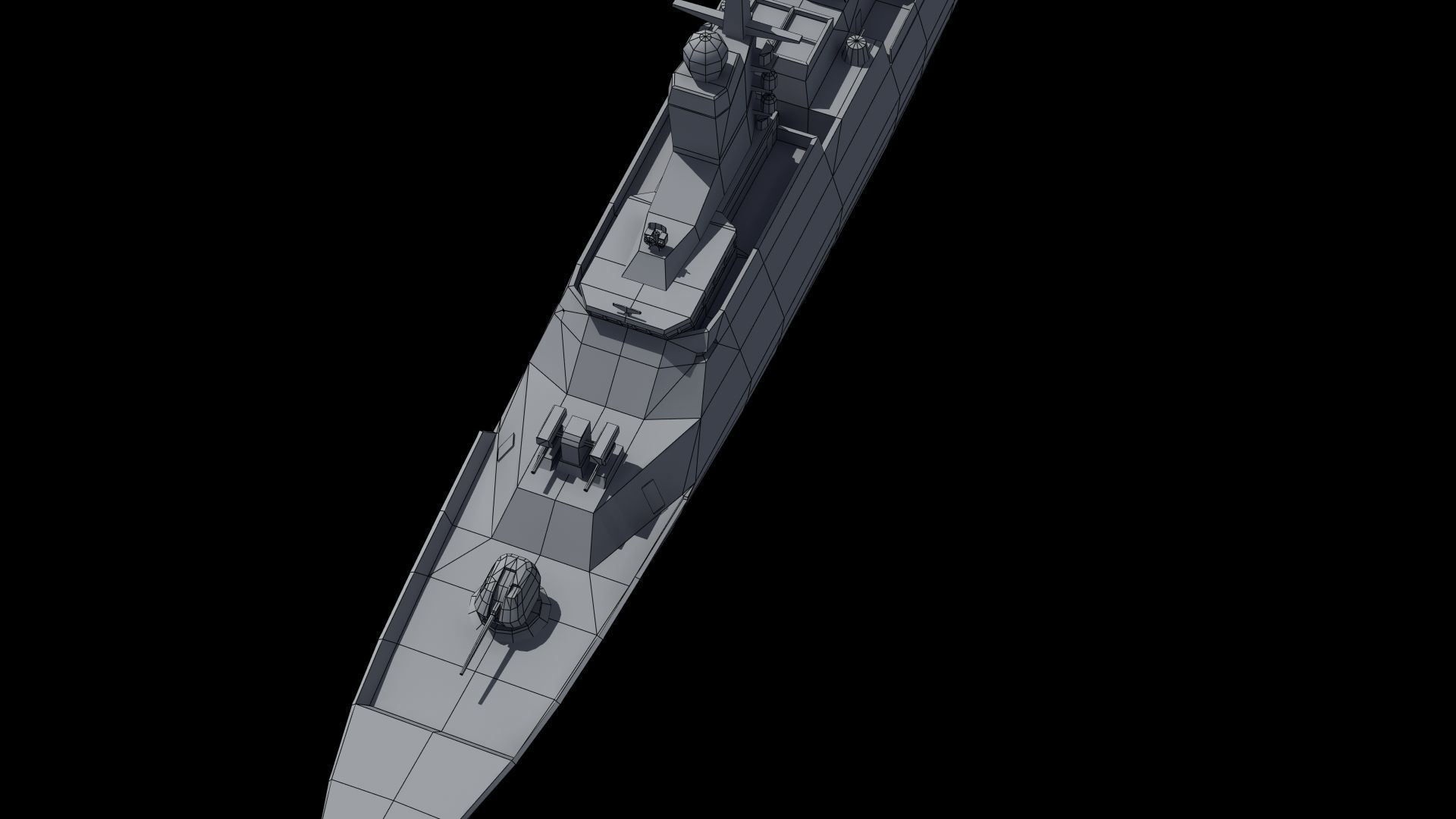 Russian Corvette 3D model_43