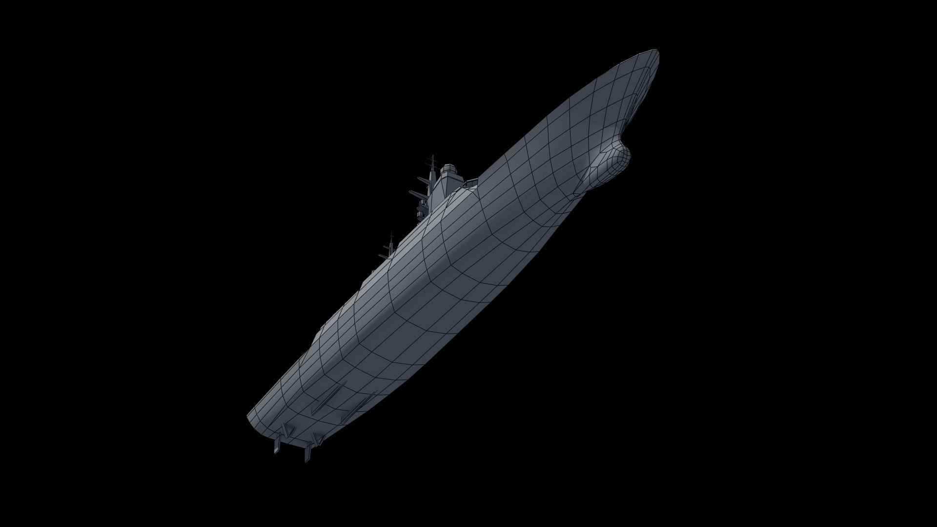 Russian Corvette 3D model_56