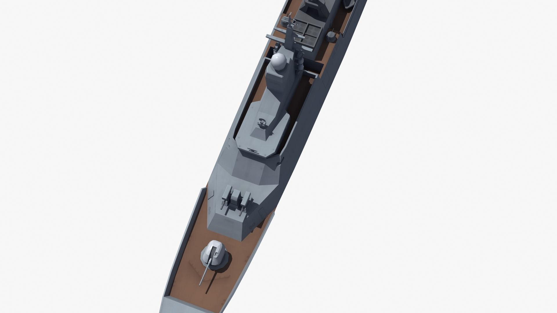 Russian Corvette 3D model_23
