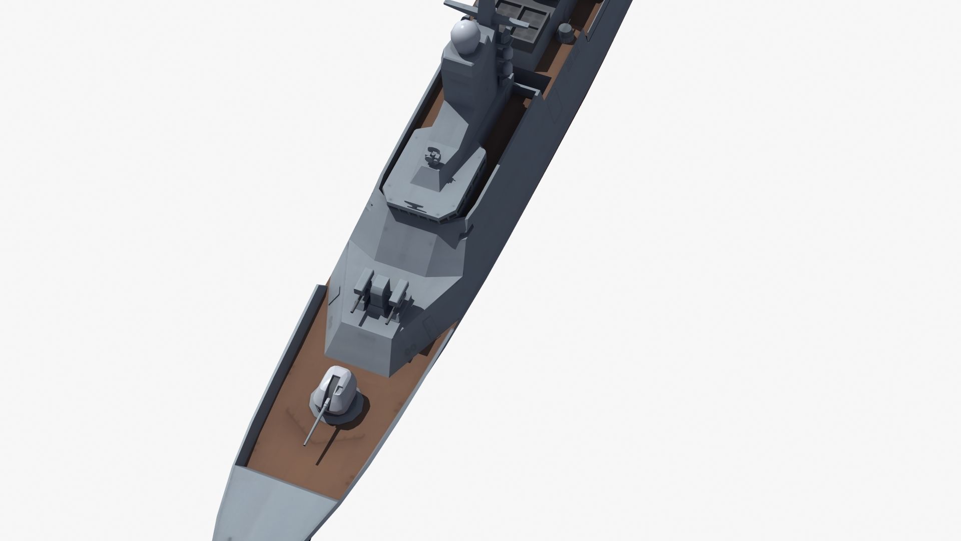 Russian Corvette 3D model_25