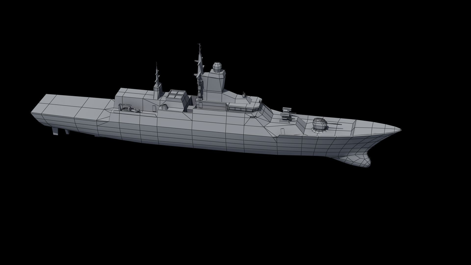 Russian Corvette 3D model_48