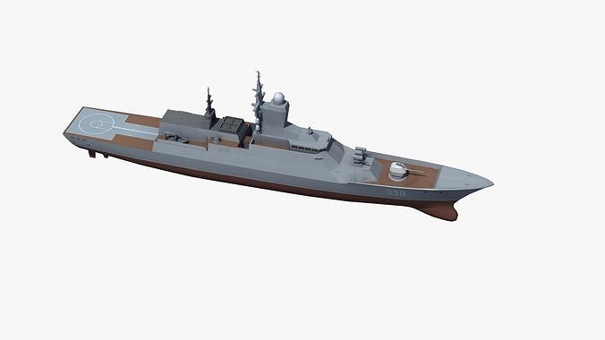 Russian Corvette 3D model