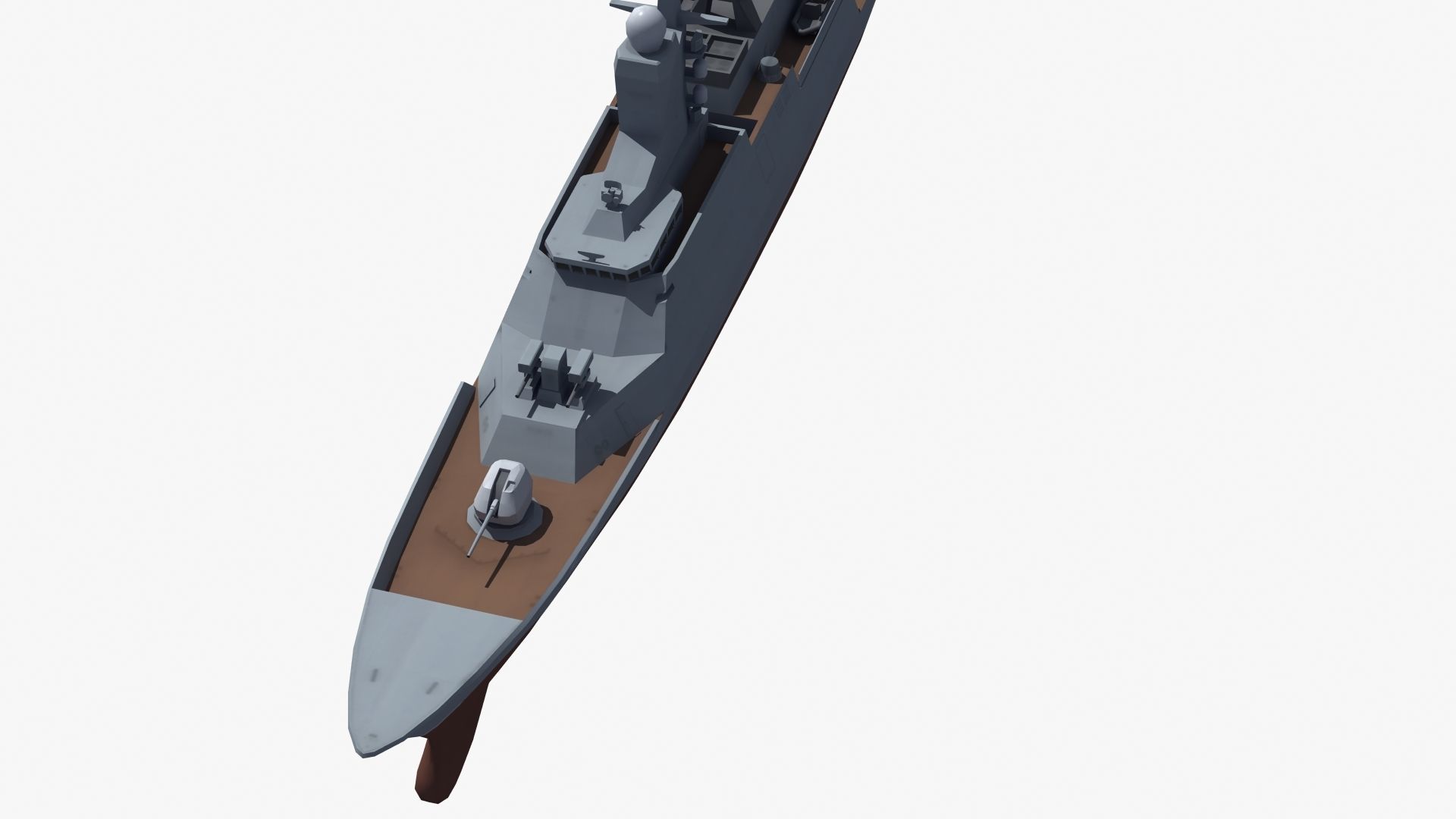 Russian Corvette 3D model_27