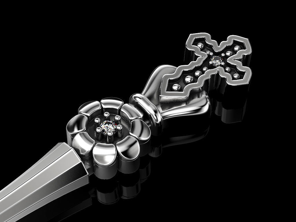 Spoon Cross 3D print model_4