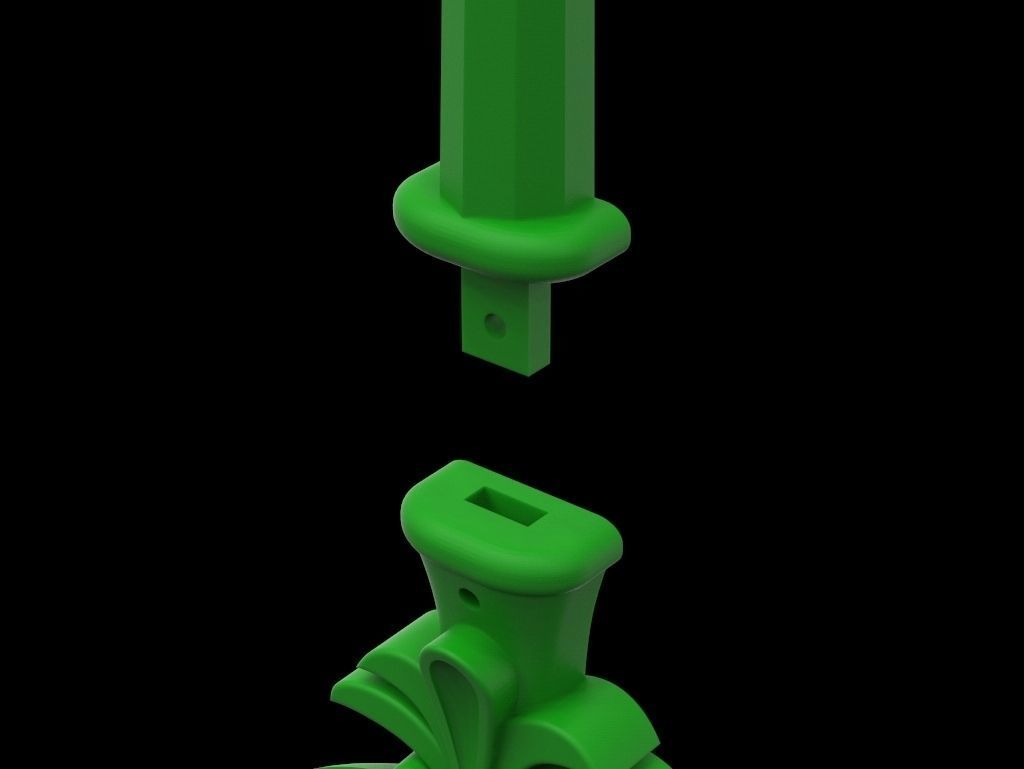 Spoon Cross 3D print model_6